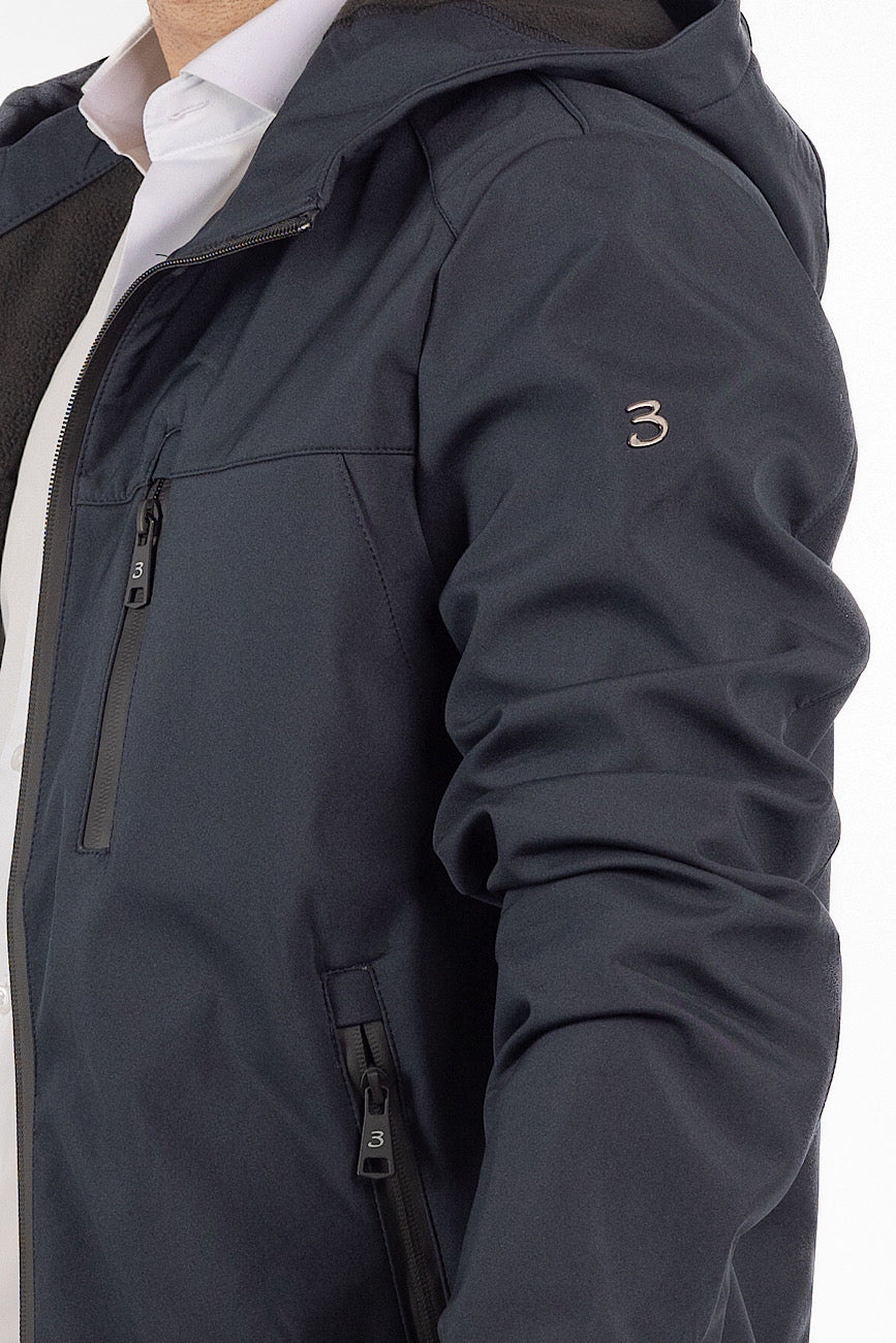 Mutino Waterproof Bomber | Extra Sizes | Blue