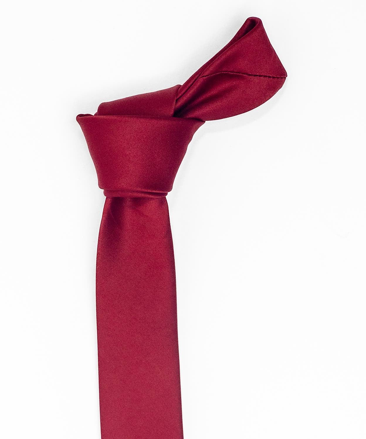 Solid Color Bow Tie | Bordeaux