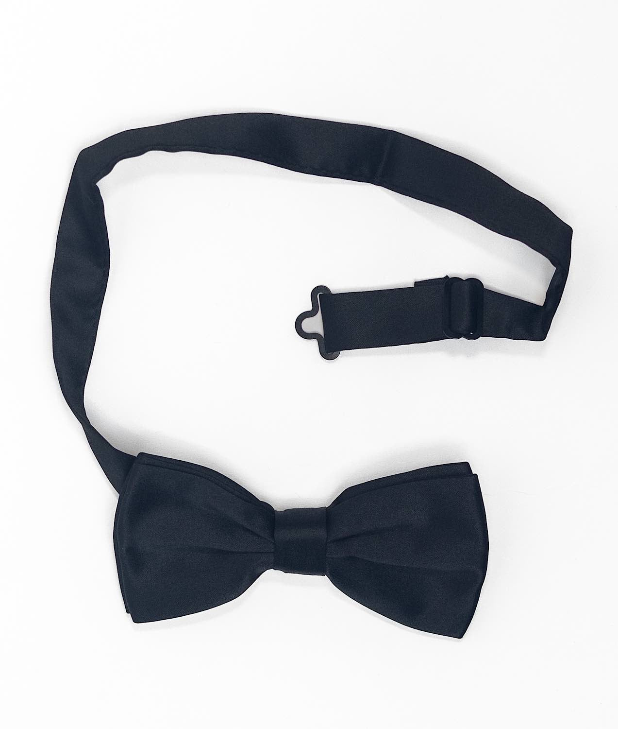 Solid Color Bow Tie | Black