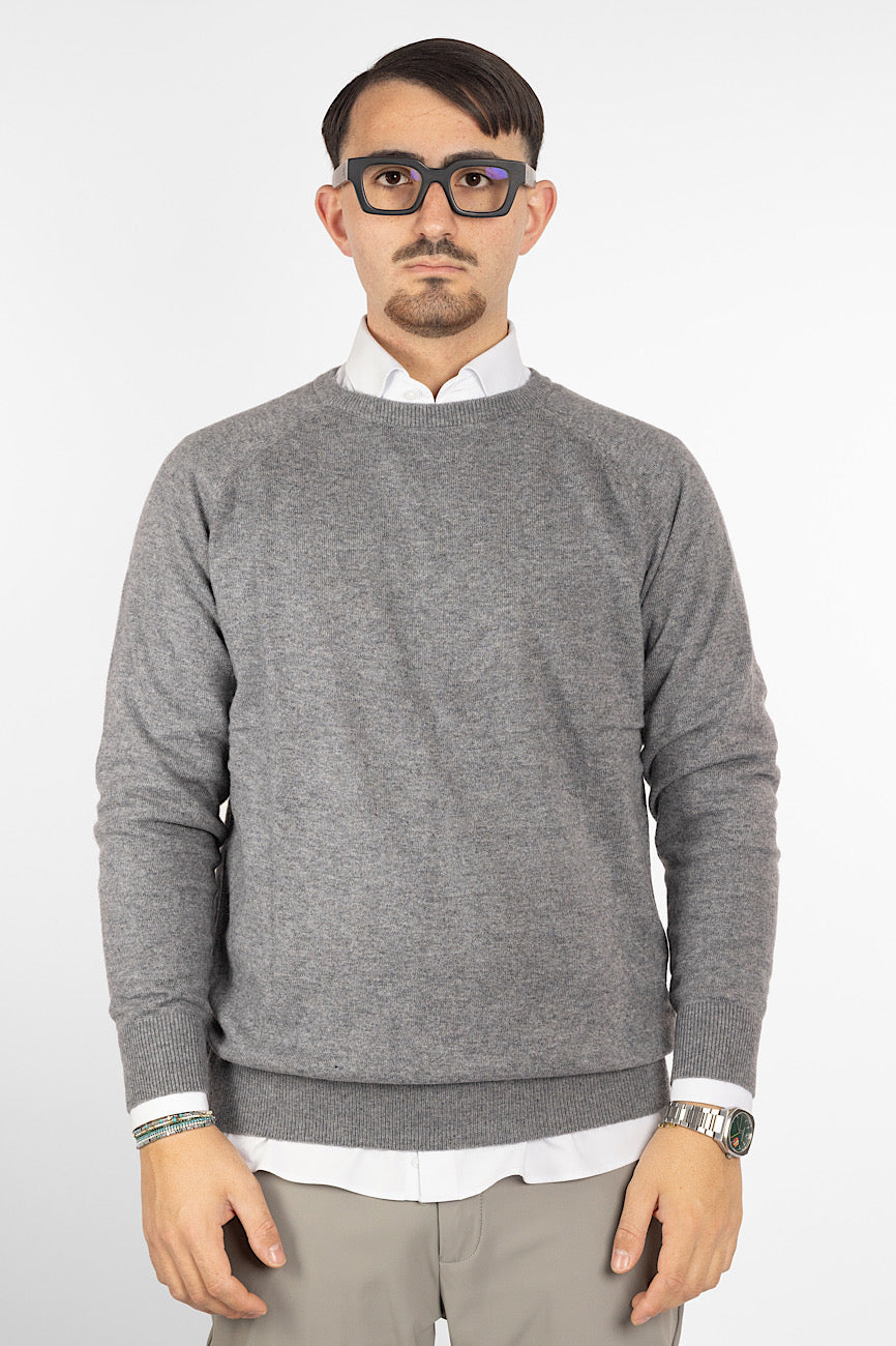 Cashmere Blend Pullover | 2 for €60 | Grey