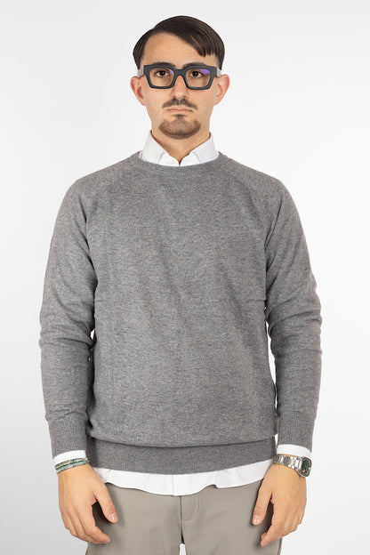 Pullover Cashmere Blend | 2 per €60 | Grigio