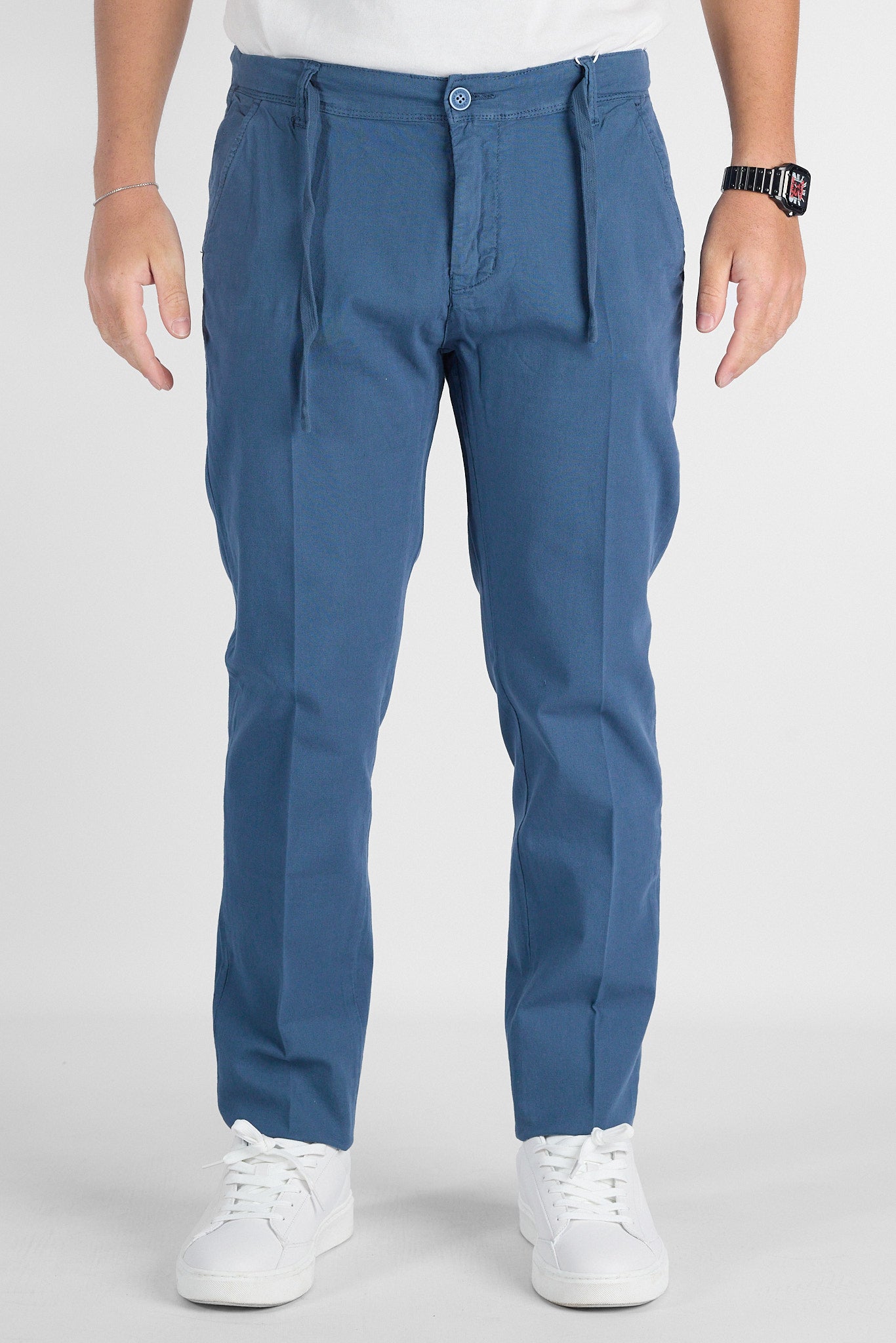 Pantalaccio Semi Slim Effetto Lino B711 | 2 per €50 | Avion