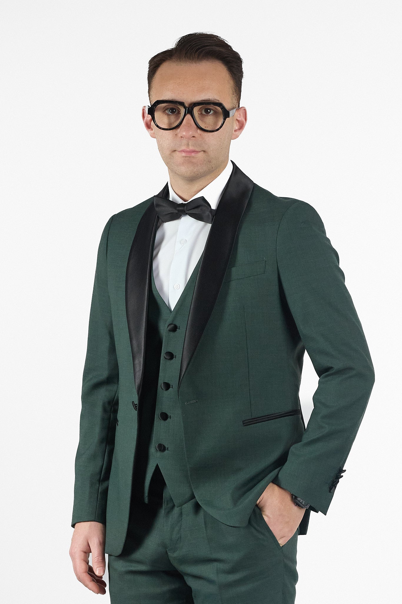 Basic Tuxedo with Vest | Green