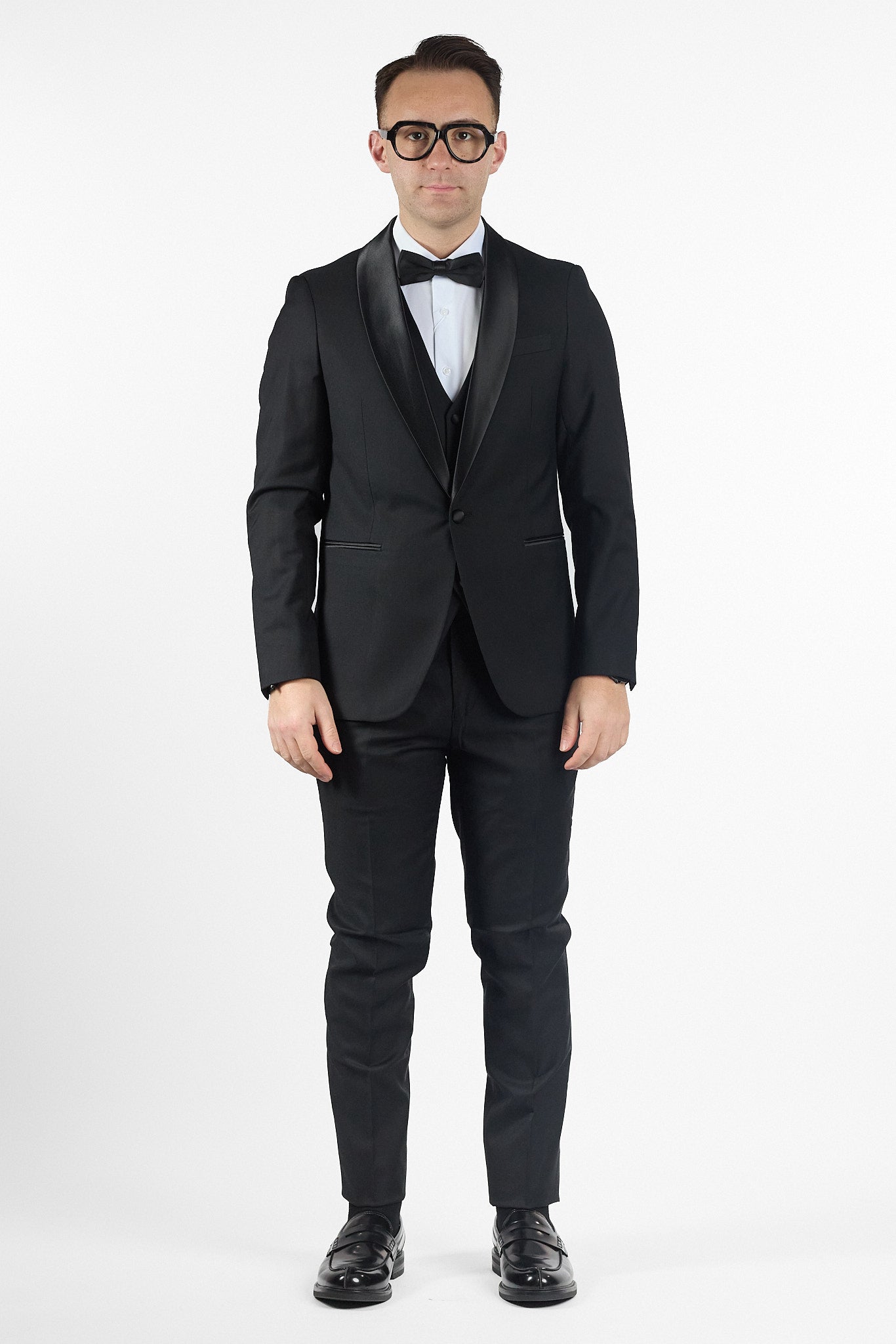 Basic Tuxedo with Vest | Black