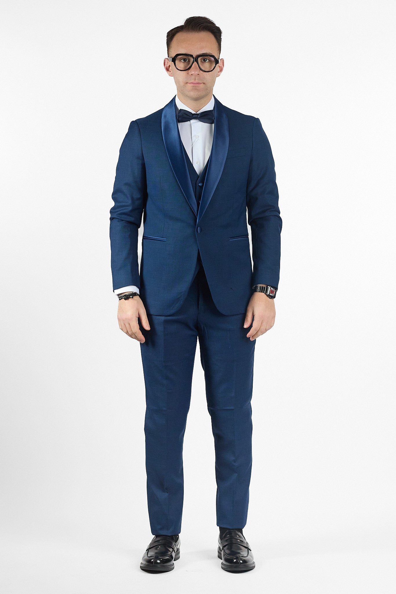 Basic Tuxedo with Waistcoat | Parliament Blue