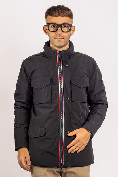 Water-repellent Field Jacket | Black