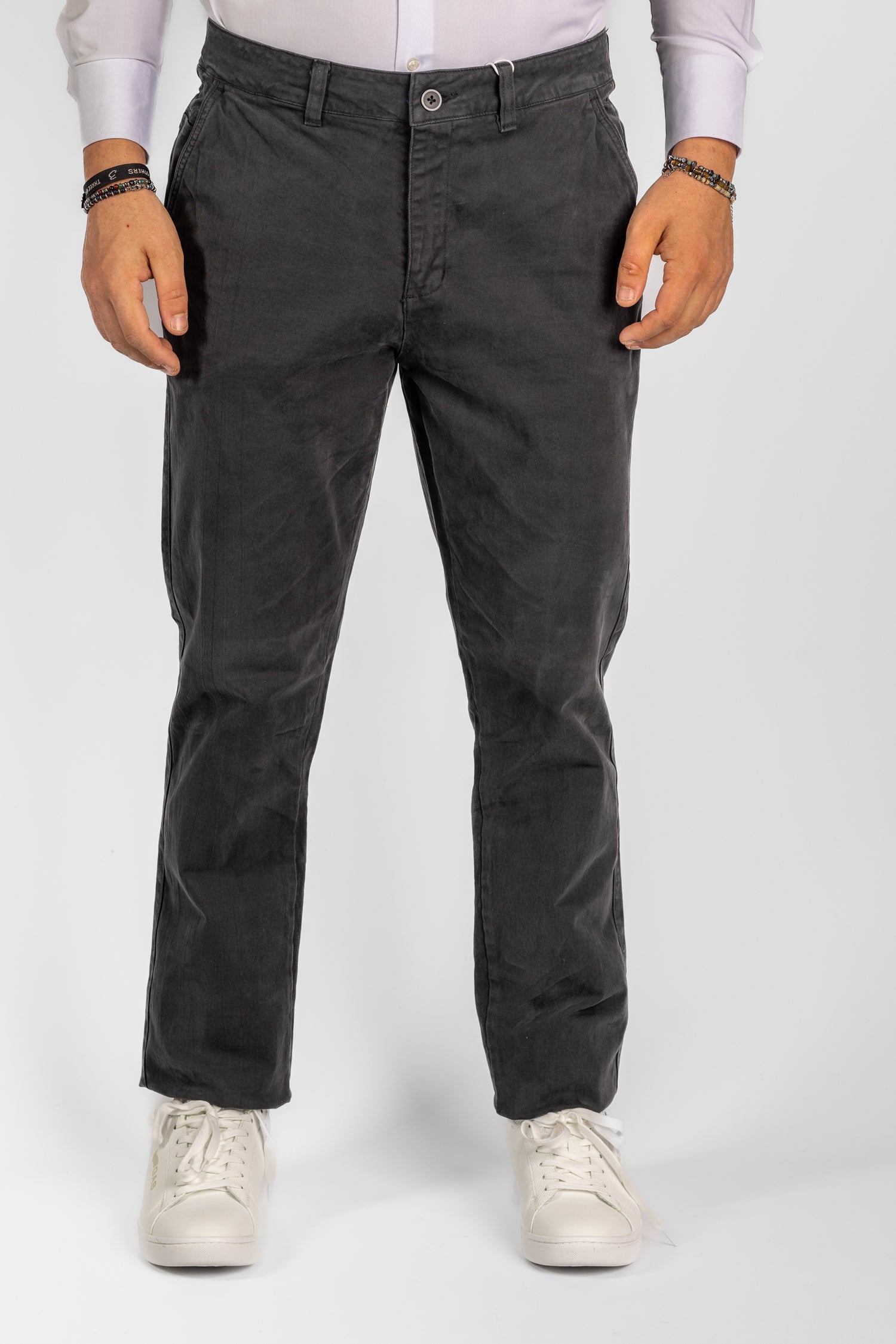 Pantalone Basic Regular Gamba Morbida 2 per €40 | BR002 Grigio