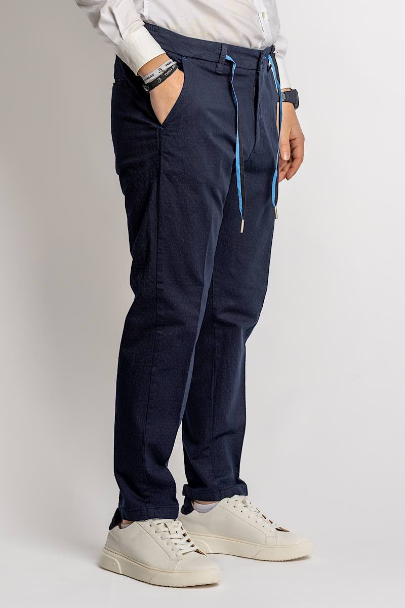 Pantalones holgados estampados <tc>"mitad de precio en el segundo"</tc> | Azul