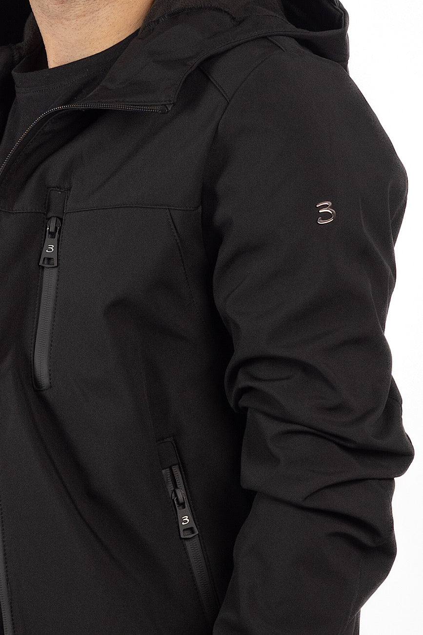 Mutino Waterproof Bomber | Black