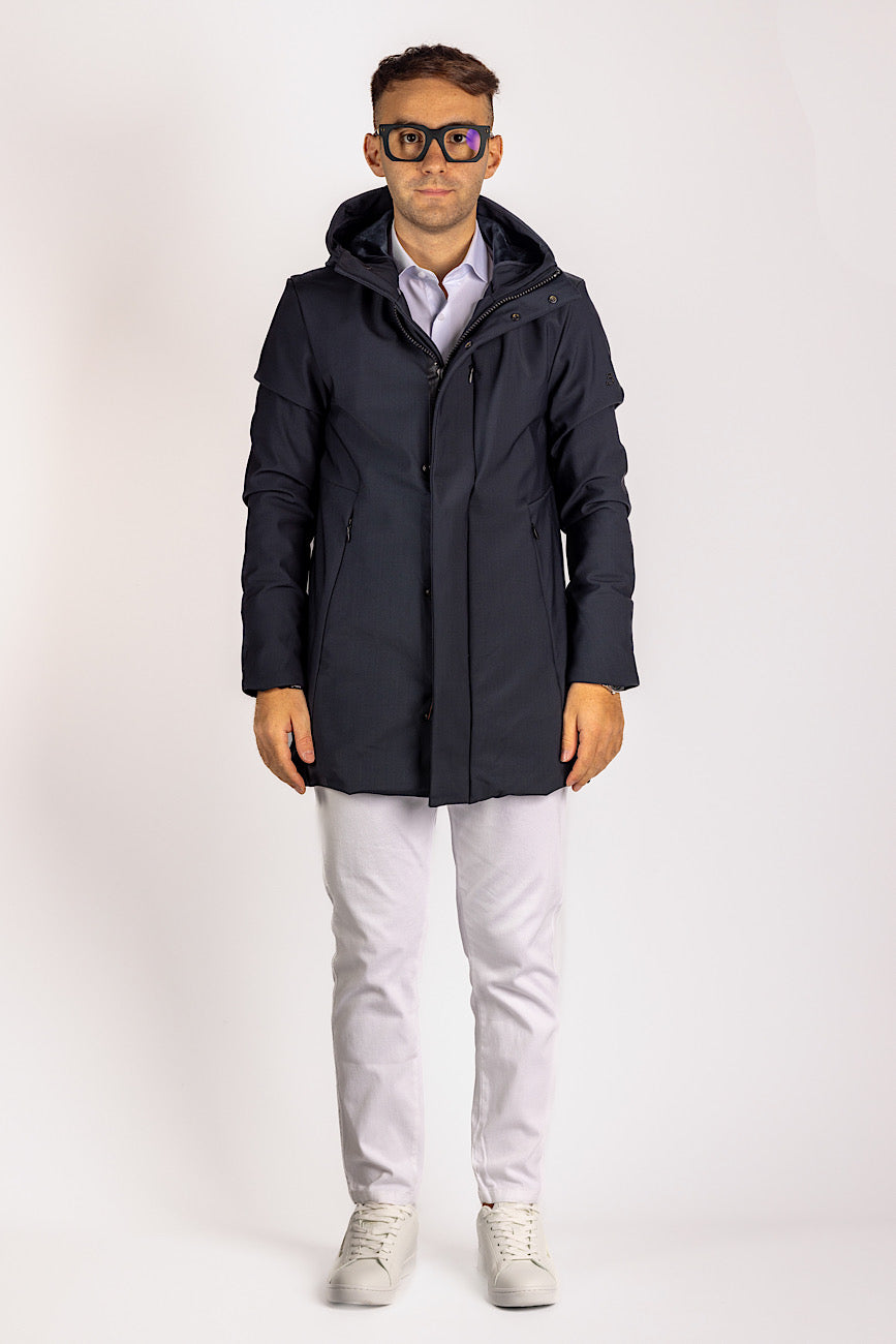 Parka Wasserdichter RRD-Stoff | Blau