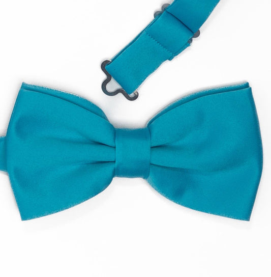 Noeud papillon de couleur unie | Turquoise