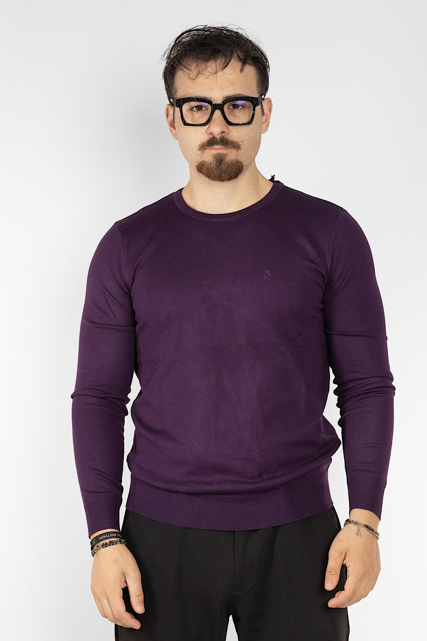 Crewneck Sweater | 2 + 1 Free | Purple