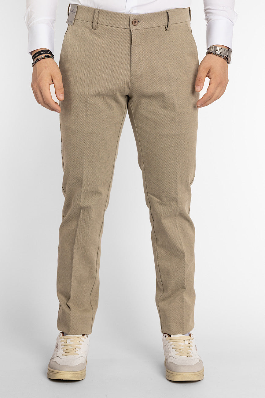 Pantalon Semi Classique | 2 pour 50 € | Beige