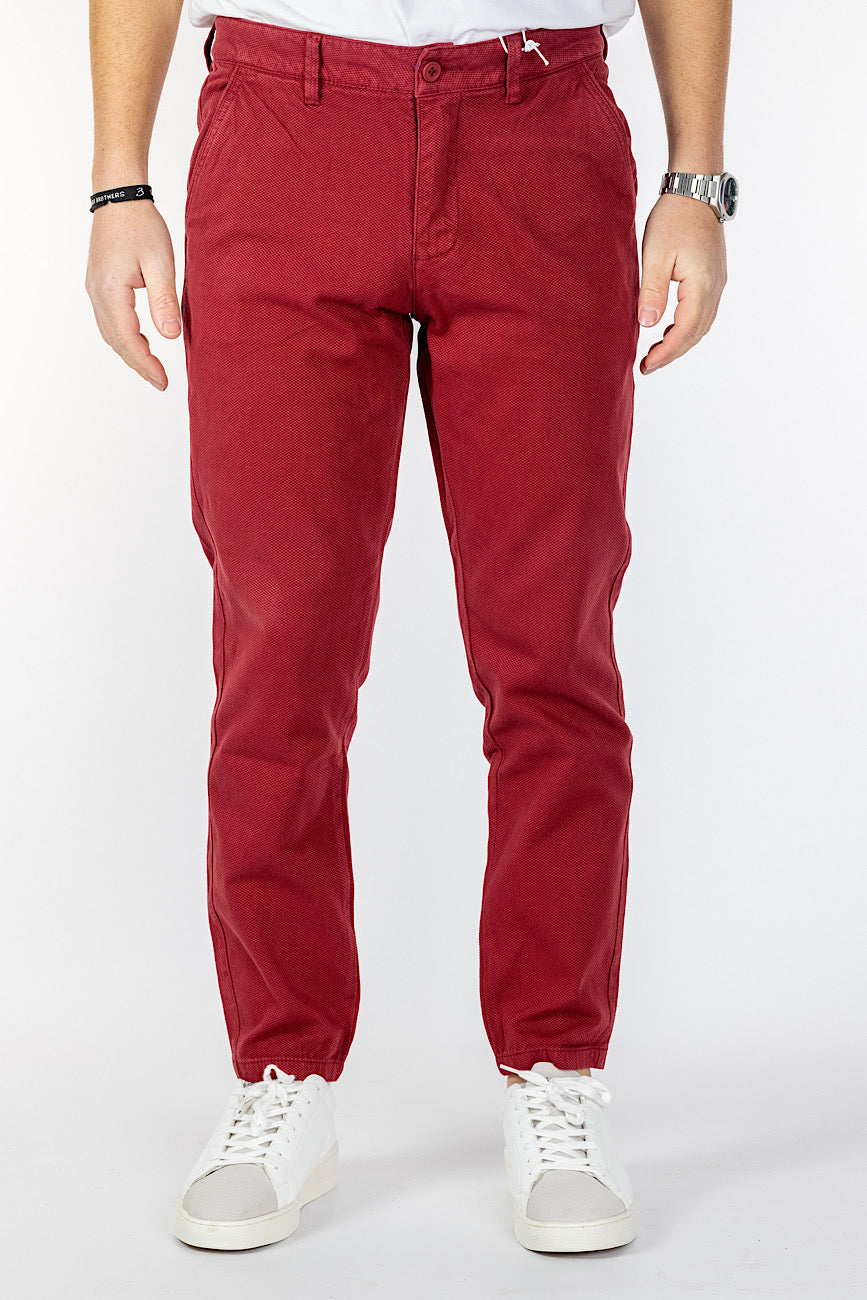 Pantalone Capri Armaturato | 2 per €40 | Bordeaux