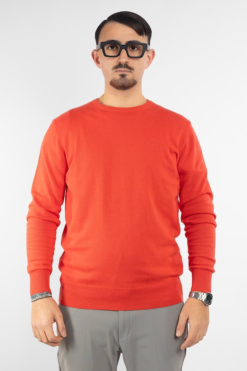 100% Cotton Crewneck Sweater | 2 for €40 | Salmon 19