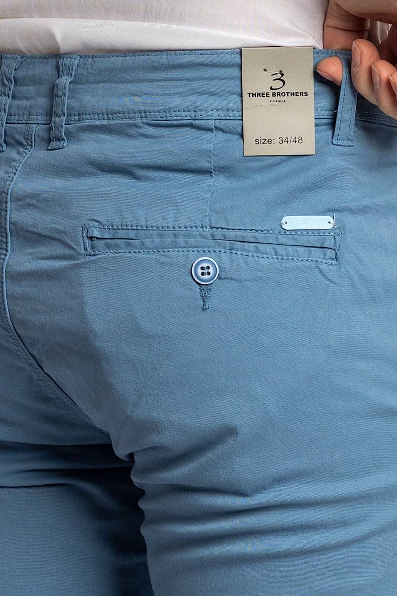 Pantalón Básico Slim | Cielo azul