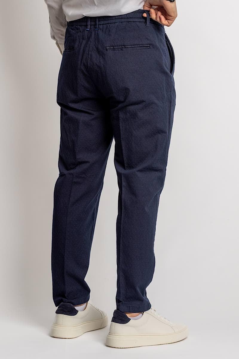 Pantalon ample à motifs <tc>"moitié prix au deuxième"</tc> | Bleu