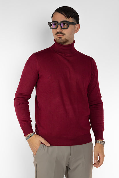 Pullover Collo Alto | 2 + 1 Gratis | Bordeaux