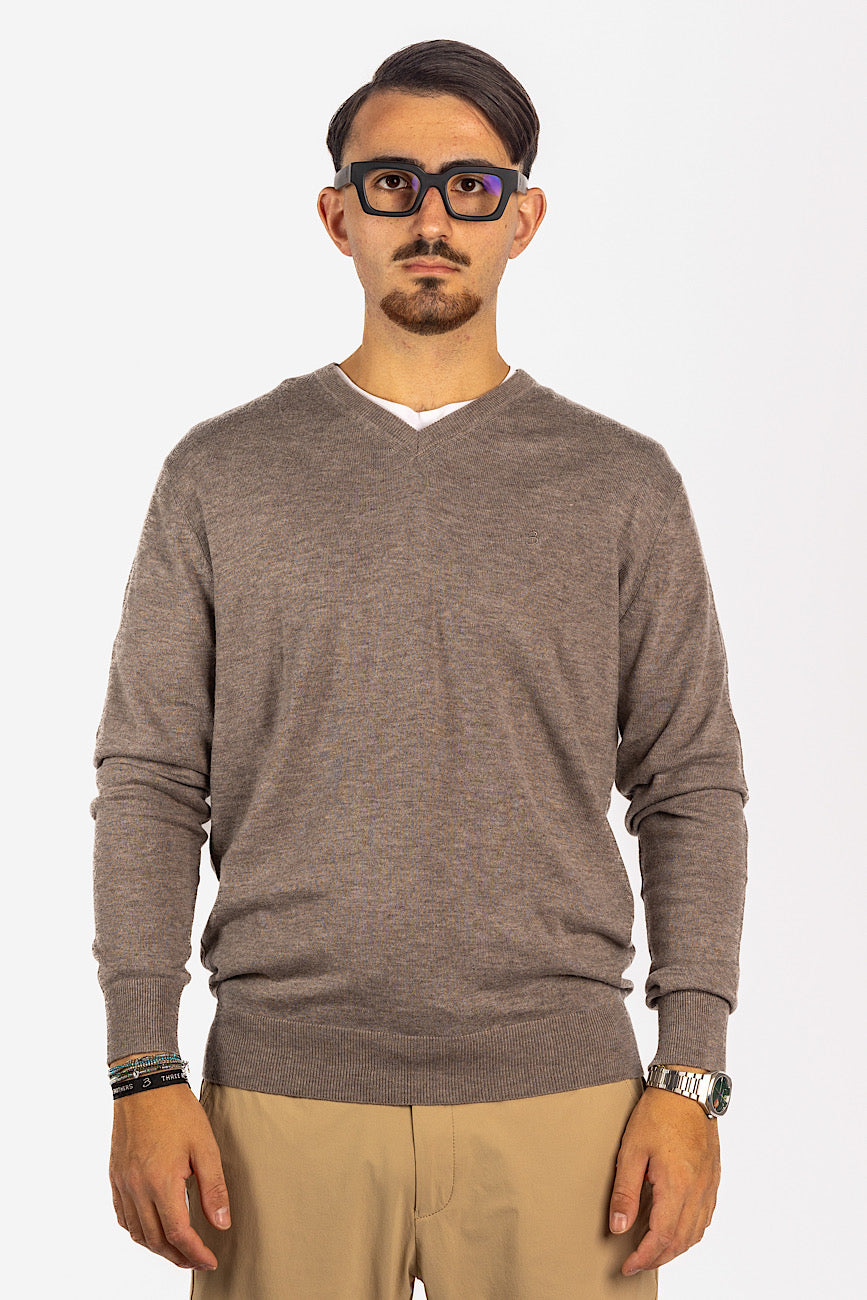 Wool Blend V-Neck Sweater 2 for €40 | Dove Grey 33