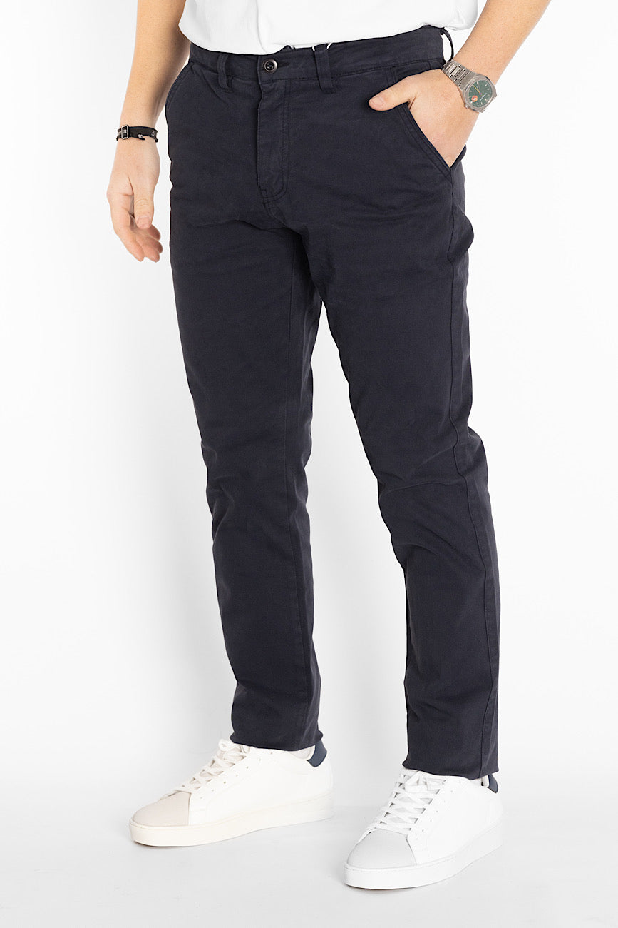 Pantalone Basic Semi Slim 007 | 2 per €40 | Blu