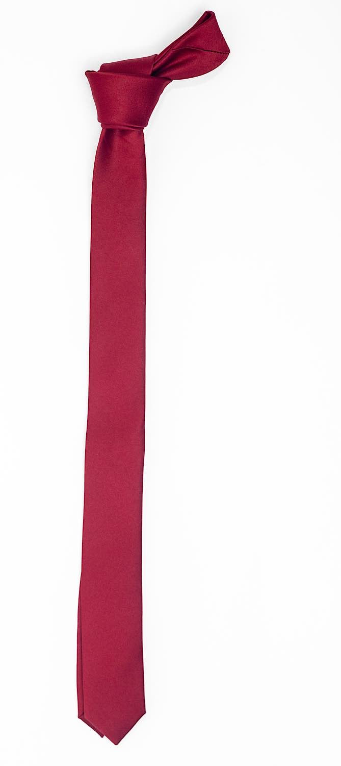 Solid Color Bow Tie | Bordeaux