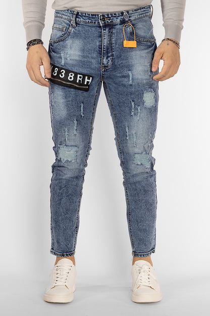 Jeans Lavorato Lavaggio 10.0 Skinny | 0305