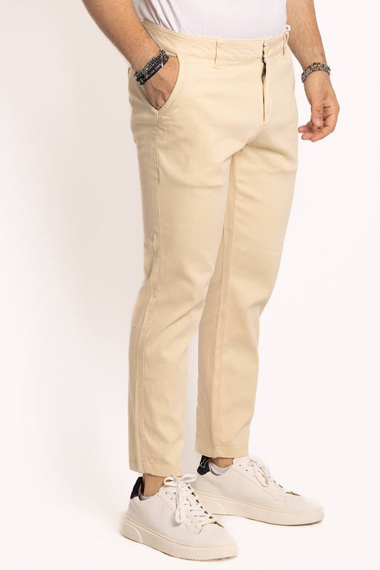 Piquet-Caprihose | Beige 5