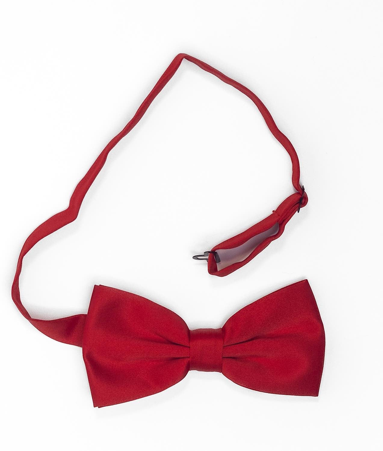 Noeud papillon de couleur unie | Rouge