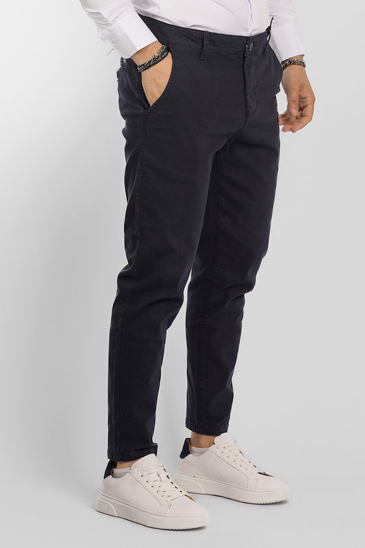 Pantalone Capri Spigato 2 per €40 | Blu