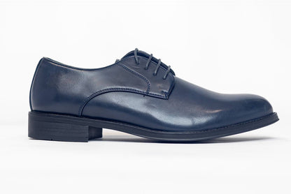 Derby-Kleiderschuh | Blau