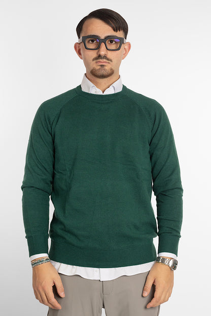 Pullover Cashmere Blend | 2 per €60 | Verde