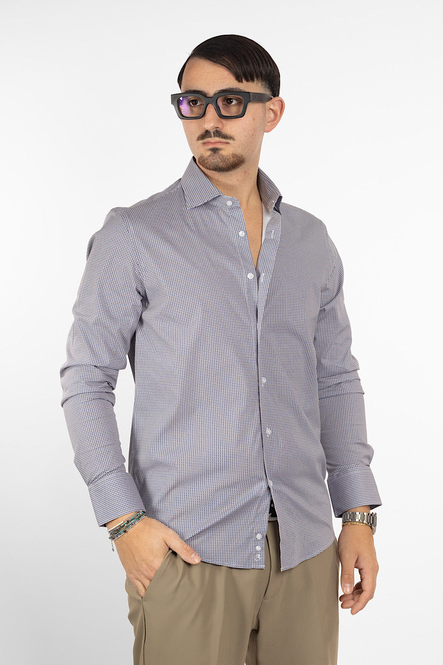 Camicia Facile Stiro Slim | Fantasia 7