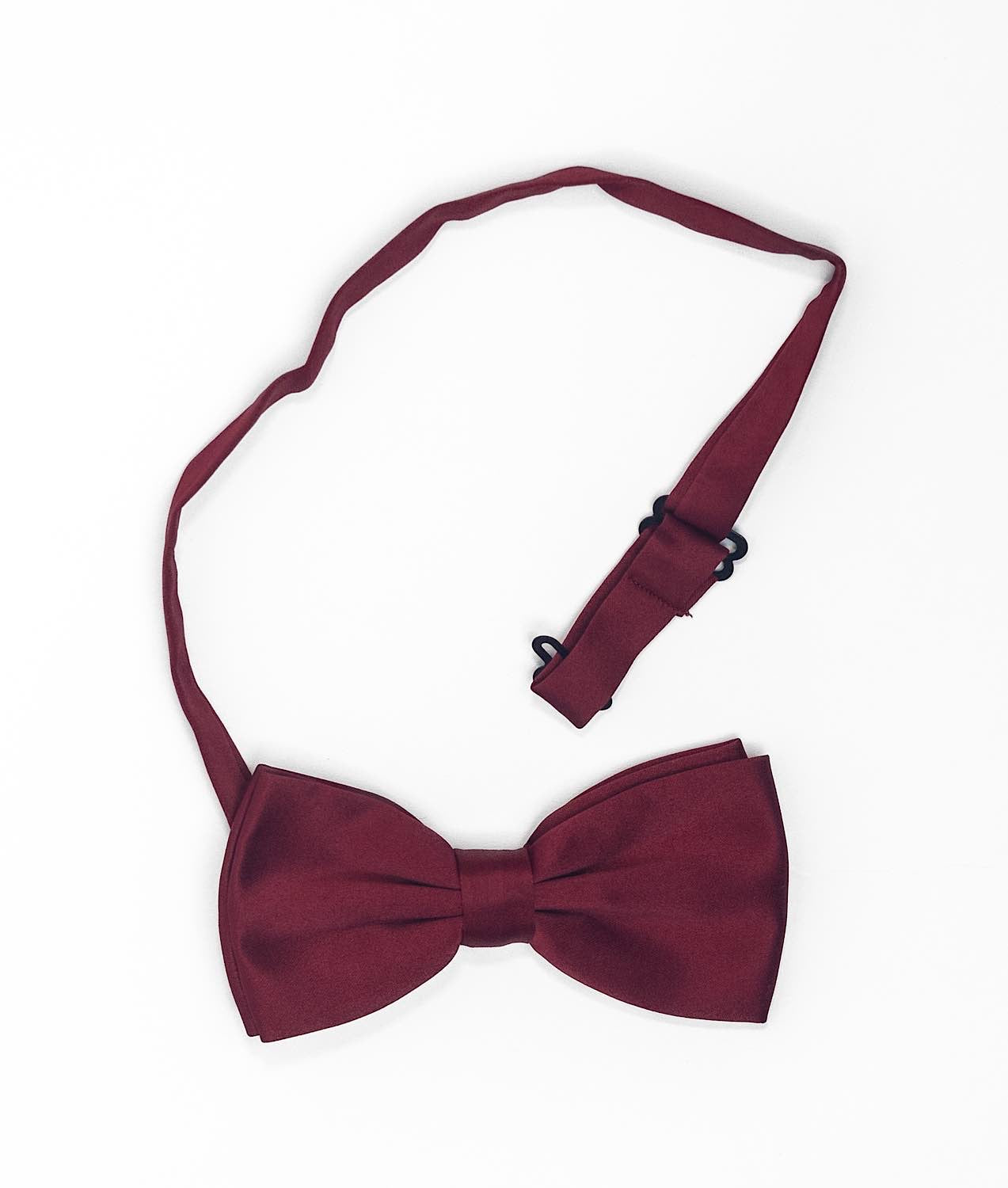 Solid Color Bow Tie | Bordeaux