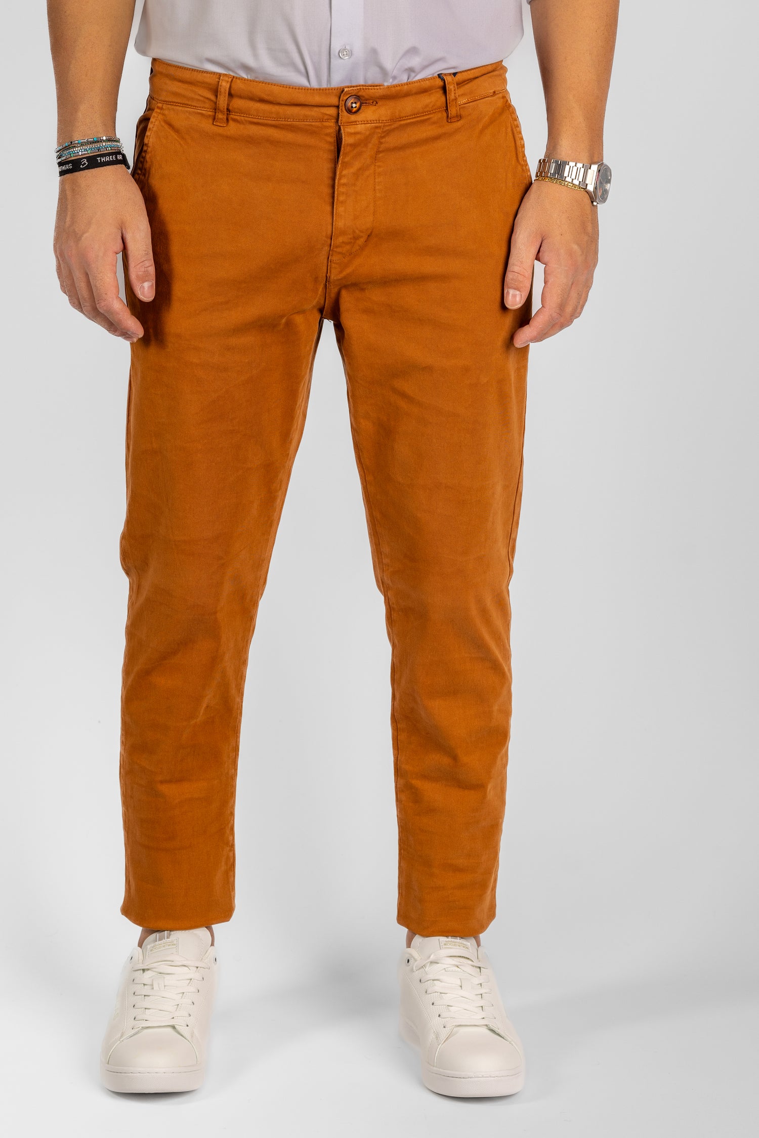 Pantalone Basic Semi Slim 2 per €40 | 3302 Ruggine