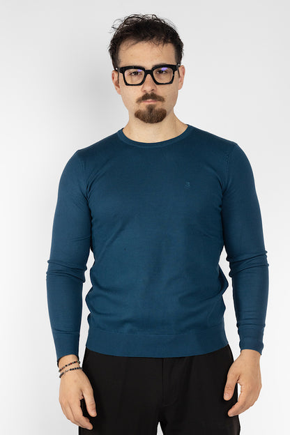 Pullover Girocollo | 2 + 1 Gratis | Petrolio