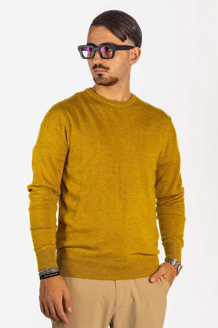 Wool Blend Crewneck Sweater 2 for €40 | Mustard 34