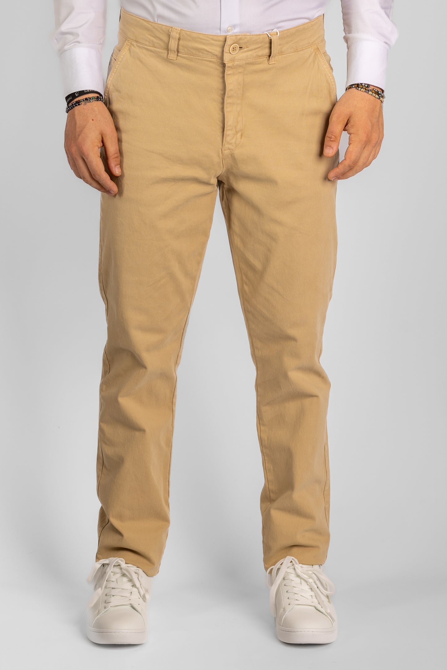 Basic Regular Soft Leg Trousers <tc>"€20 discount on the second"</tc> | BR002 Beige