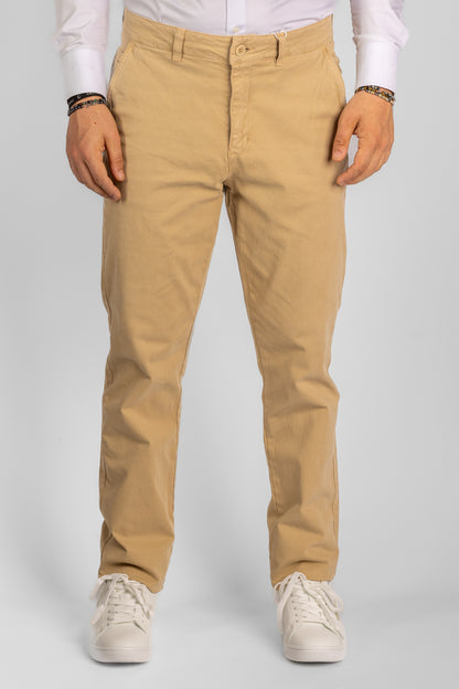 Basic Regular Soft Leg Trousers <tc>"€20 discount on the second"</tc> | BR002 Beige