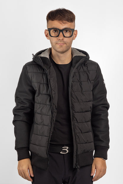 Bomber double tissu | Noir