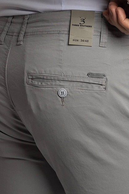 Pantalone Basic Slim | Grigio