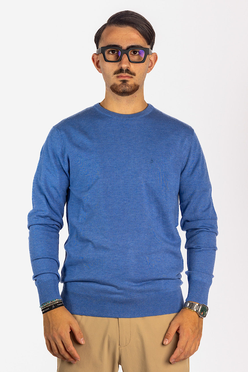 Wool Blend Crew Neck Pullover | Extra Sizes | <tc>"75% discount on the second"</tc> | Celeste 04