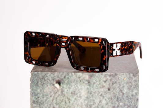 White Sunglasses | Tortoiseshell