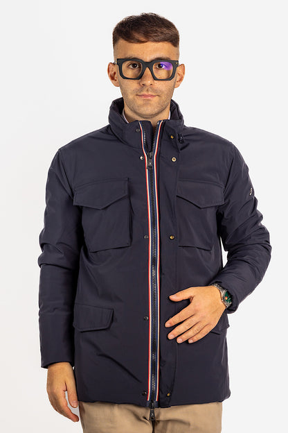 Water-repellent Field Jacket | Blue