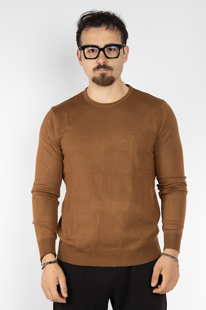 Pullover Girocollo | 2 + 1 Gratis | Caramel