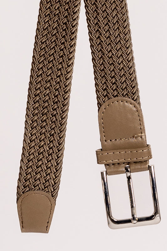 Elastic Woven Belt | Green