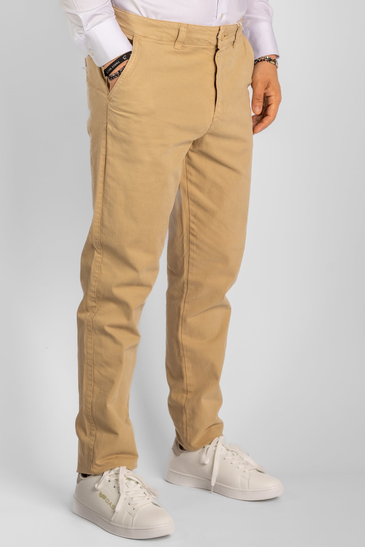 Basic Regular Soft Leg Trousers <tc>"€20 discount on the second"</tc> | BR002 Beige