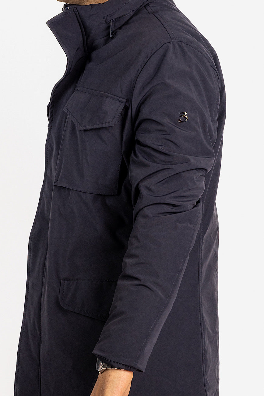 Water-repellent Field Jacket | Blue