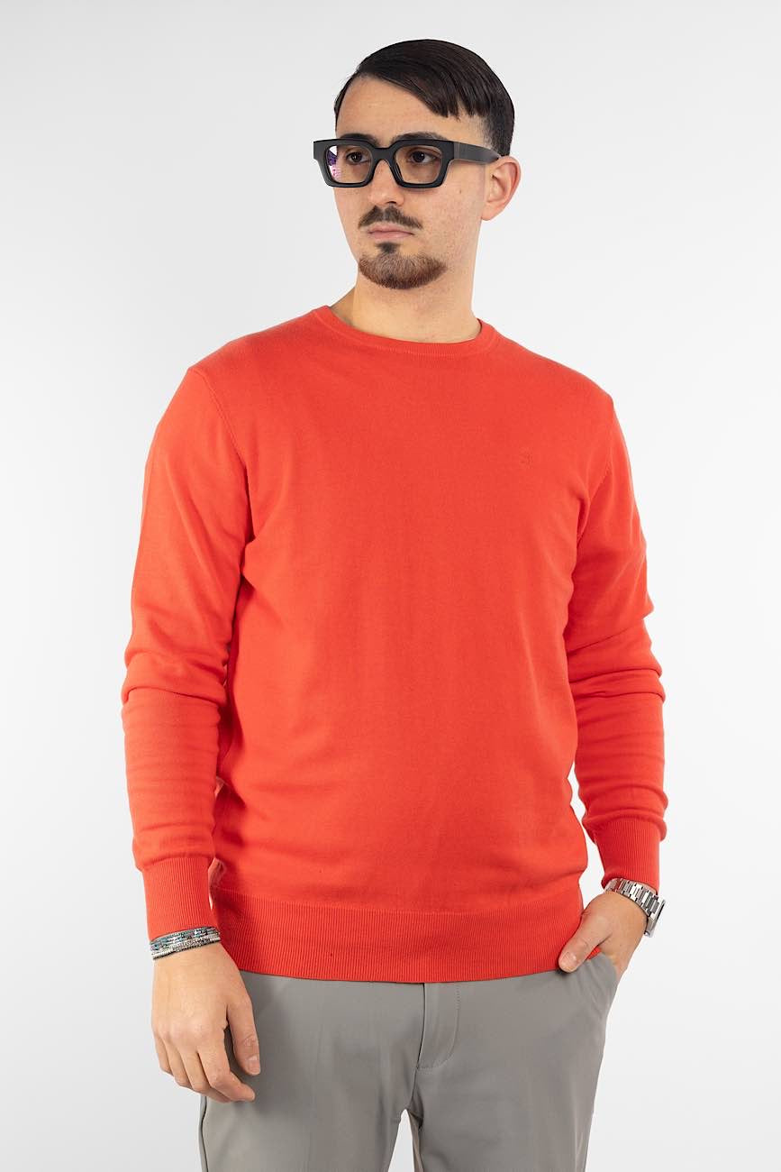 100% Cotton Crewneck Sweater | 2 for €40 | Salmon 19