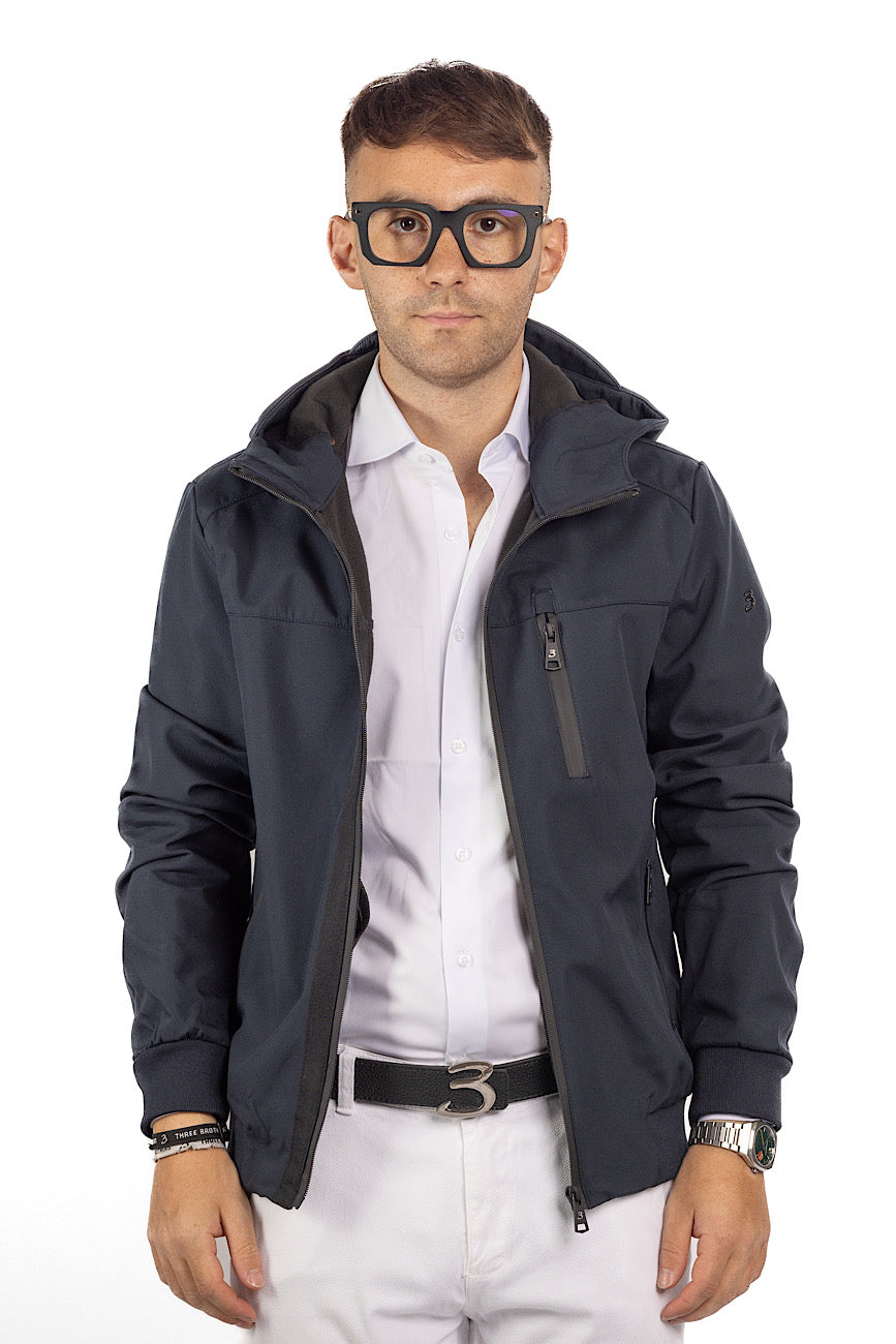 Mutino Waterproof Bomber | Extra Sizes | Blue