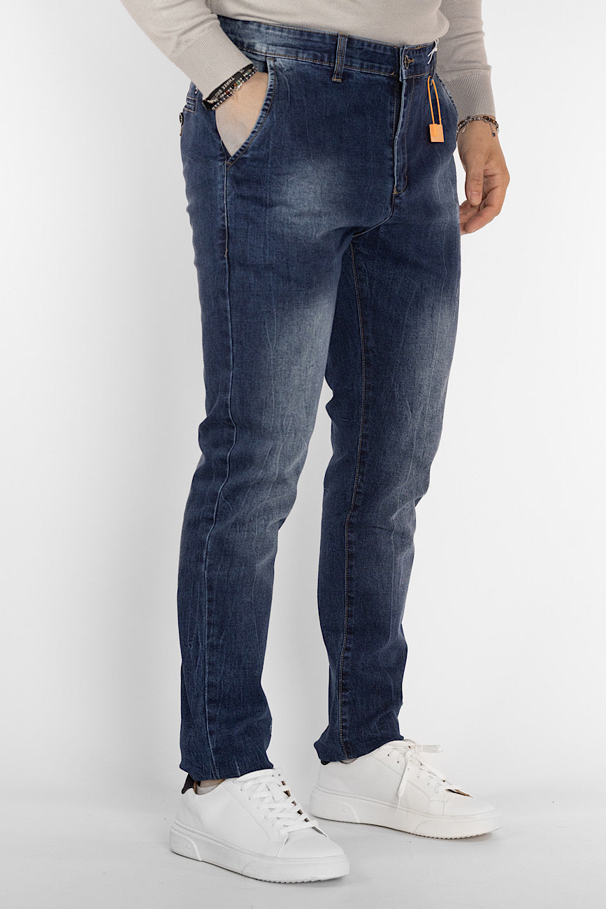 Jeans Basic Tasca America Lavaggio 12.0 Semi Slim | 0306